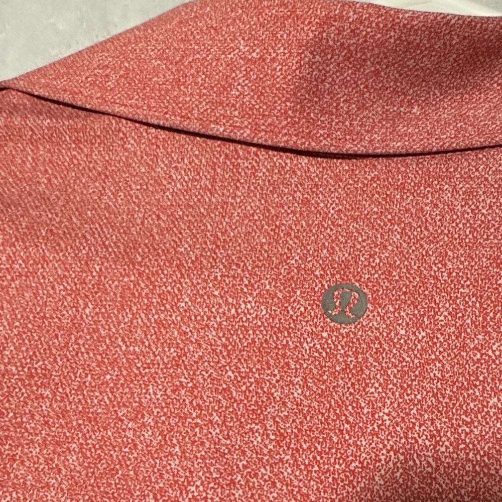 Lululemon Red polo shirt